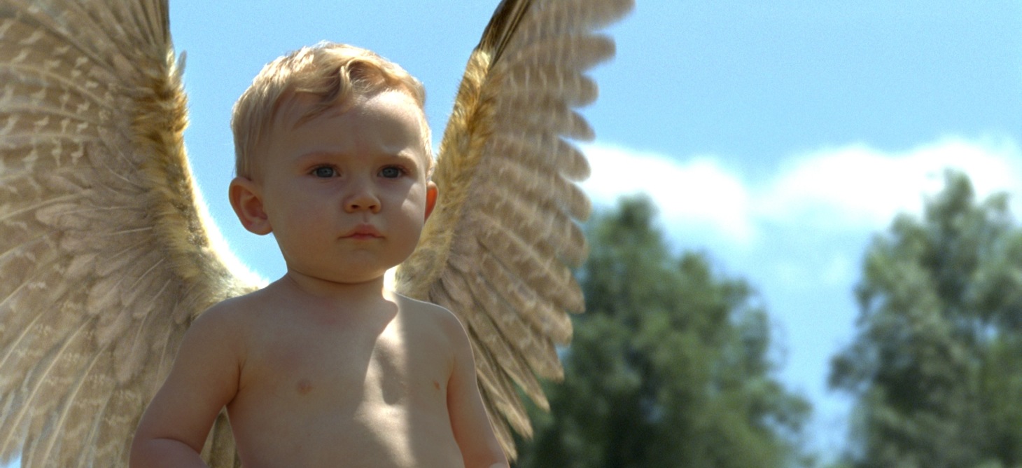 Мальчик и птица полностью. Рики 2009. Мальчик с крыльями. Малыш с крыльями. Крылья для детей.